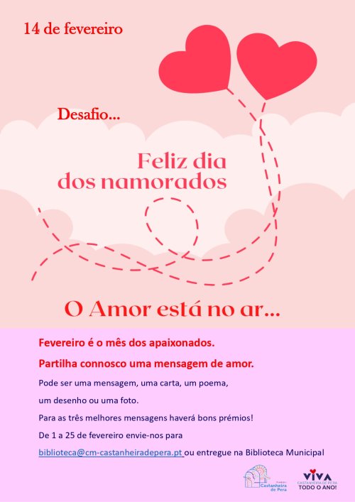 O amor está no ar ...